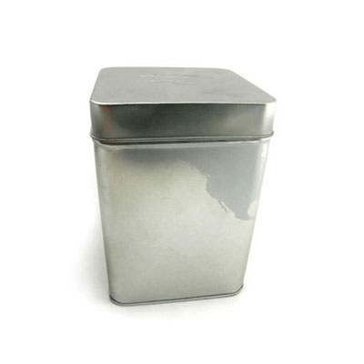 silver square tin boxes